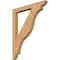 Ekena Millwork Funston Slat Smooth Bracket, Western Red Cedar, 3 1/2"W x 36"D x 44"H BKT04X36X44FST06SWR - alternate 1